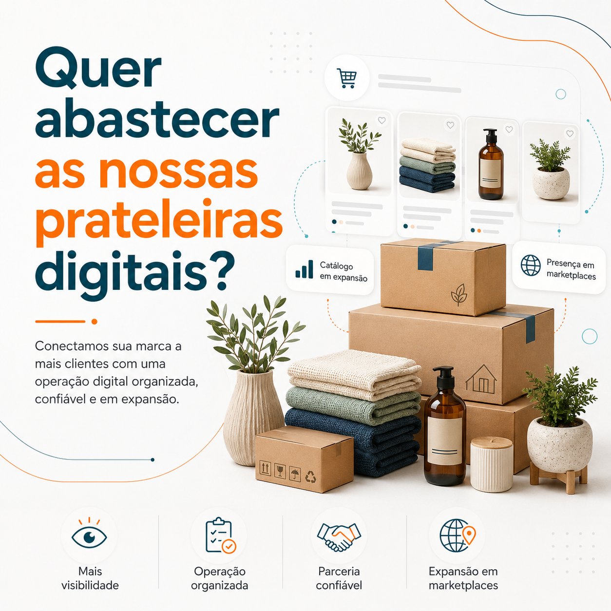Parcerias B2B Fornecedores - Mobile